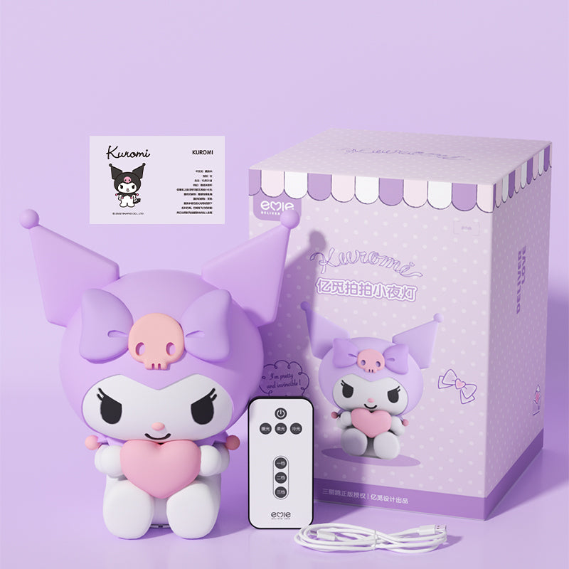 Kuromi Give Heart to you Touch Silicone Lamp