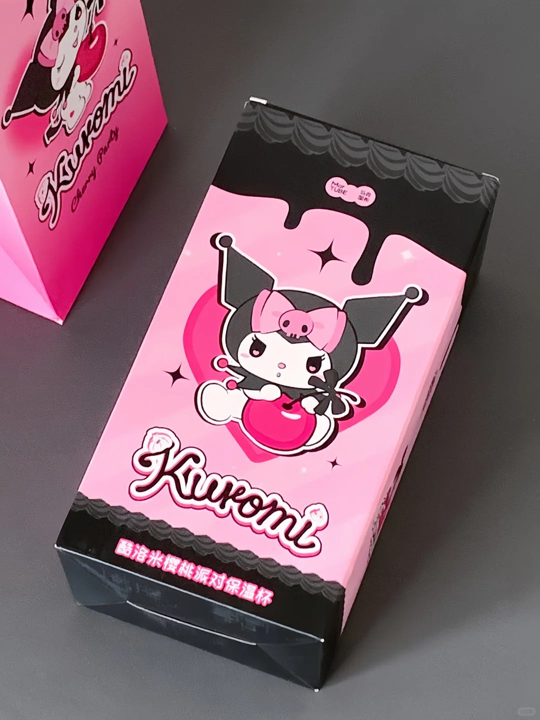 Kuromi Cherry Insulated Water Bottle 1200ml