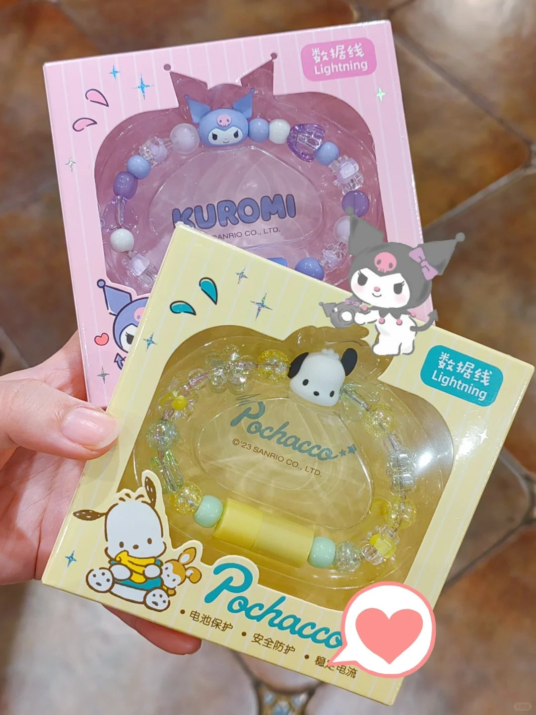 Sanrio Bracelet Charging Cable Girls Gifts