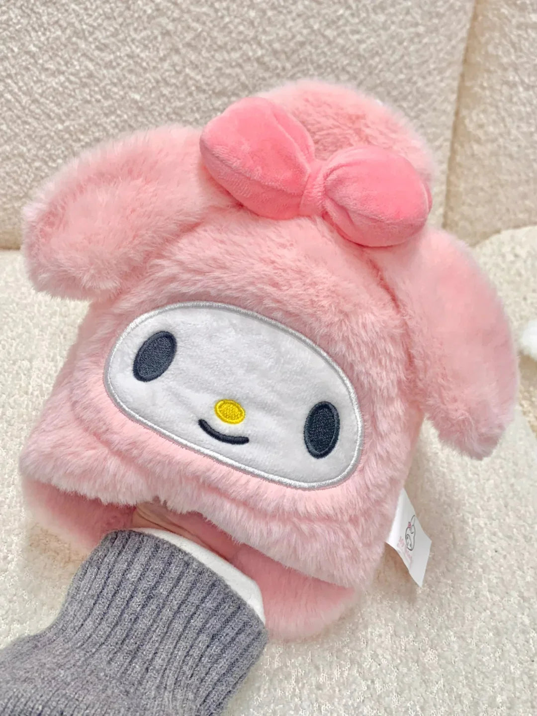 Sanrio Hot Water Bottle Bag irrigation 1000ML Female Plush Warm Hand
