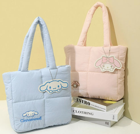 Sanrio Down-filled Fabric Tote Bag