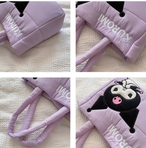 Sanrio Down-filled Fabric Tote Bag Shoulder tote bag