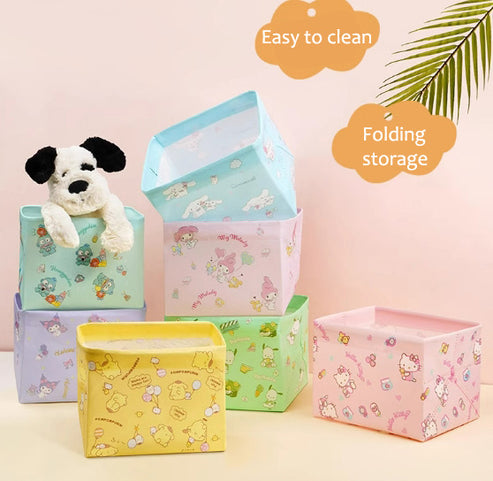 Sanrio Folding storage box 3 pieces