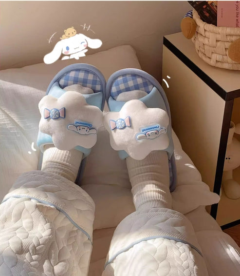 Sanrio soft home slippers