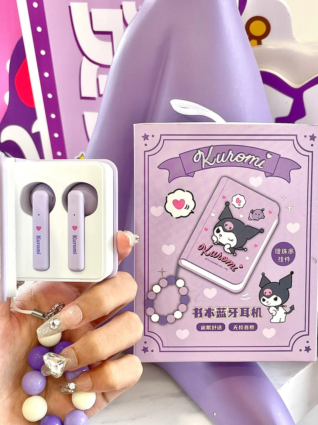 Sanrio Book Design Bluetooth Earphone