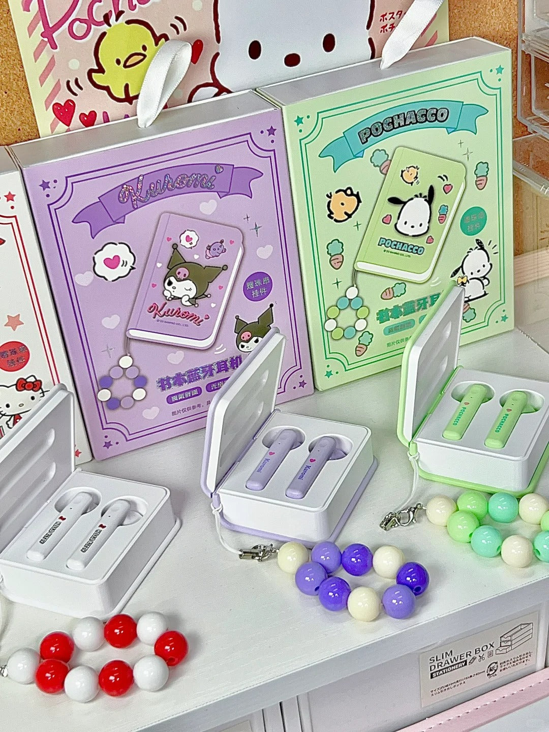 Sanrio Book Design Bluetooth Earphone