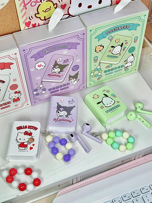 Bluetooth-Kopfhörer im Sanrio-Buchdesign