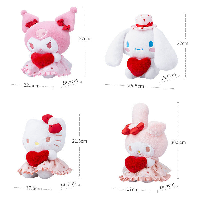 Sanrio Give Heart to you plush doll 8in