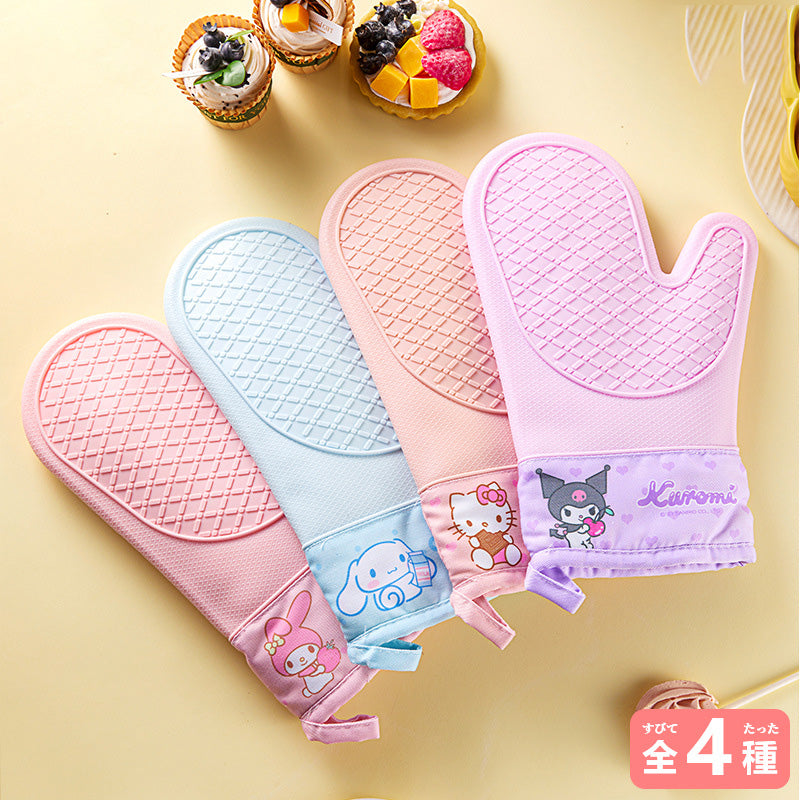 Sanrio Kitchen baking silicone anti-scald gloves
