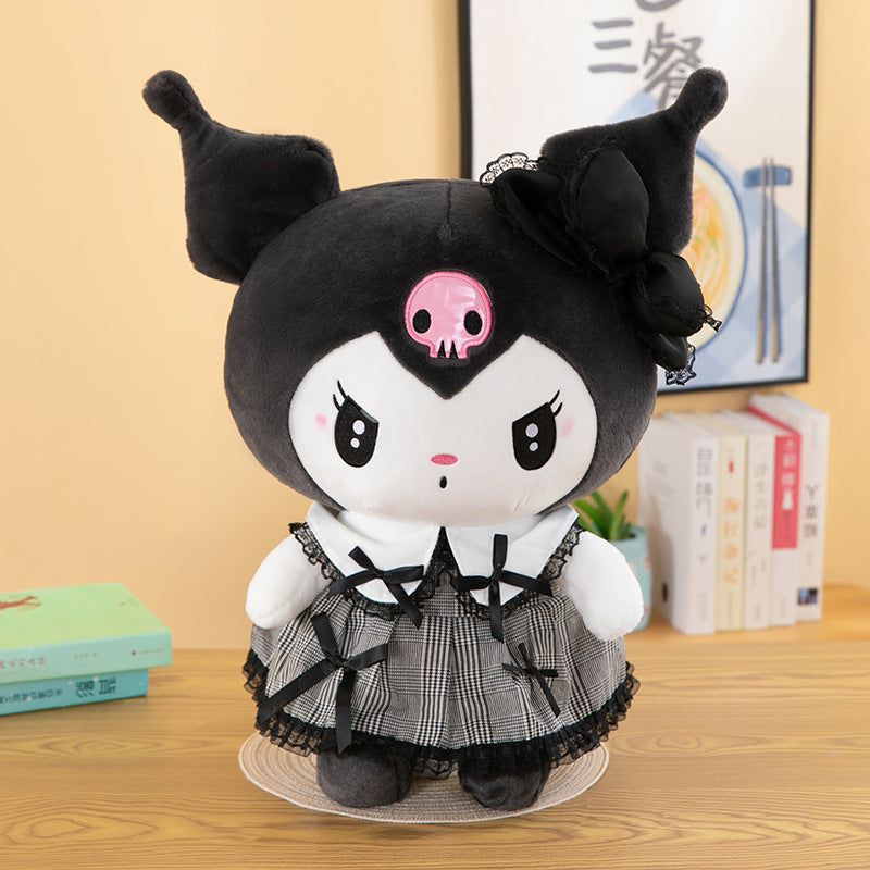 Kuromi and My melody Dark Gothic Plush Toys