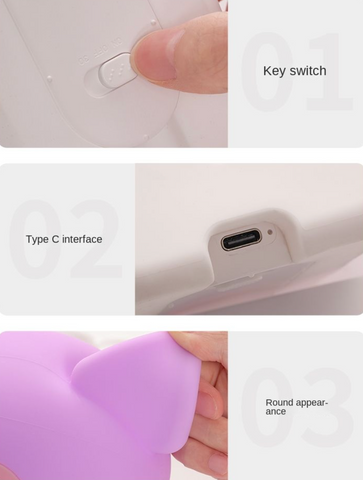 Kuromi Silicone Nightlight