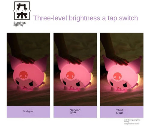 Kuromi Silicone Nightlight