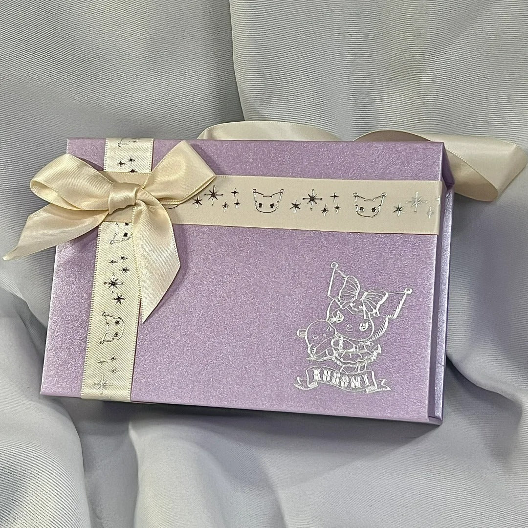 Kuromi ring gift for her(2 rings with 1 box)