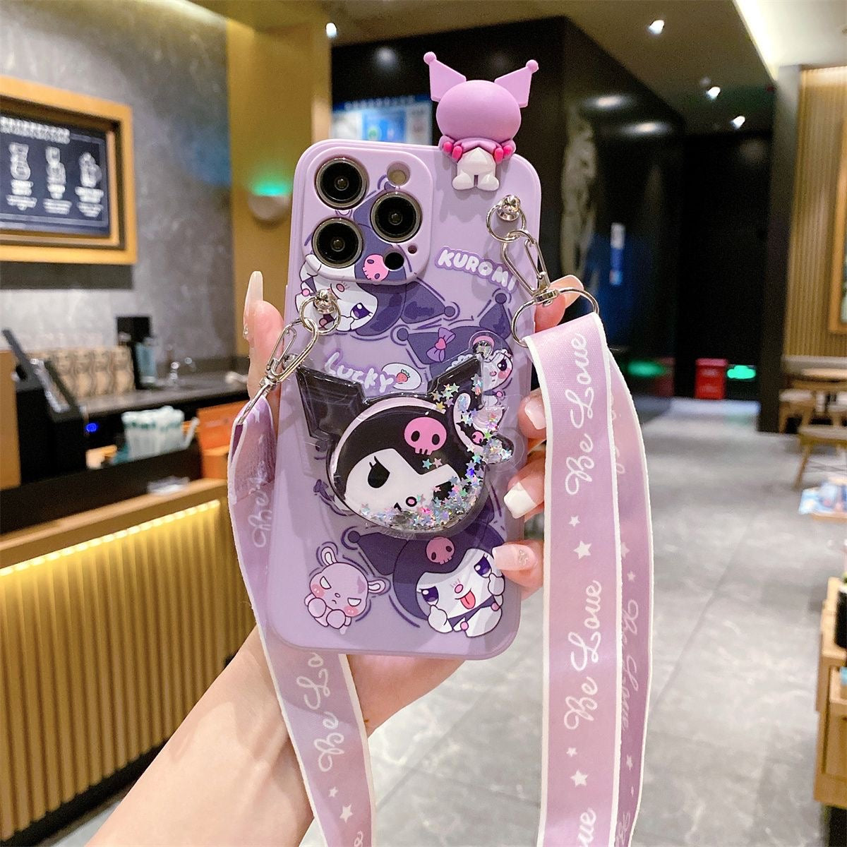 Kuromi and My melody phone case