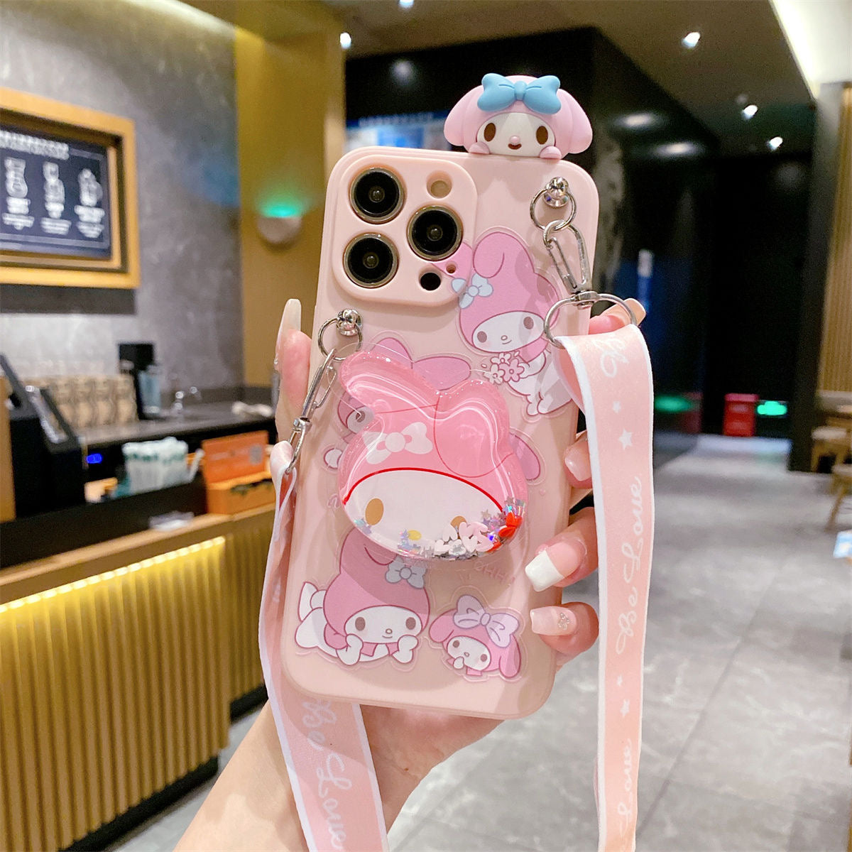 Kuromi and My melody phone case