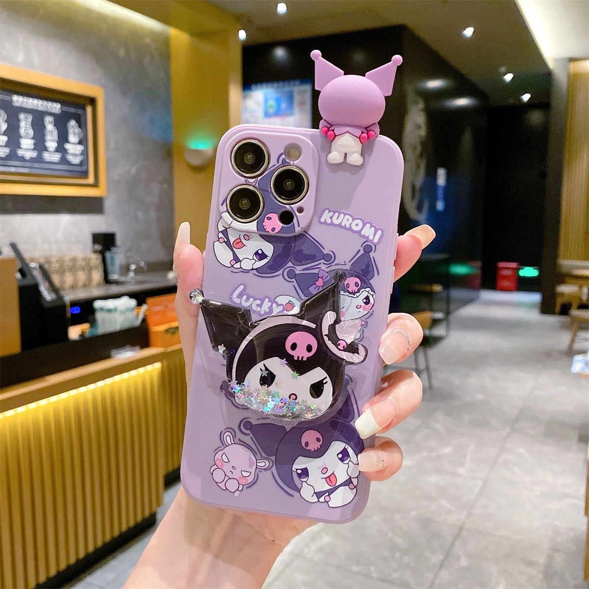 Kuromi and My melody phone case