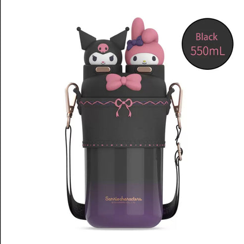 My Melody with Kuromi vacuum bottle 550ml