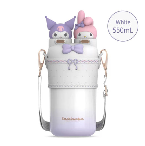 My Melody with Kuromi vacuum bottle 550ml