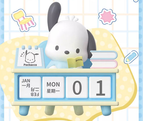 Kuromi / Pochacco Desktop Calendar