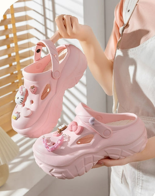 Sanrio Classic Platform Clog Sandal Casual Summer for Woman