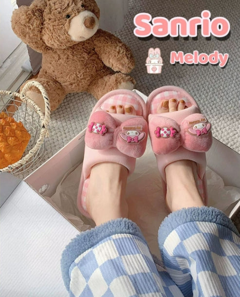 Sanrio soft home slippers