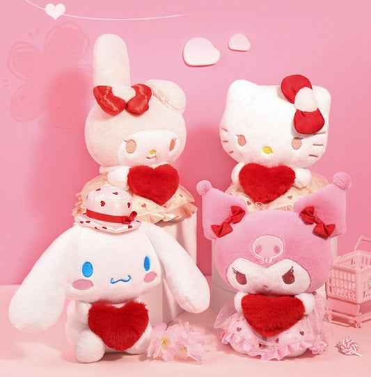 Sanrio Give Heart to you plush doll 8in
