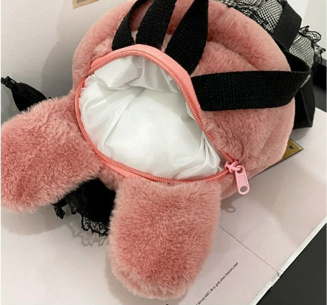 Kuromi Plush Backpack