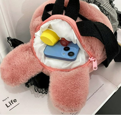 Kuromi Plush Backpack