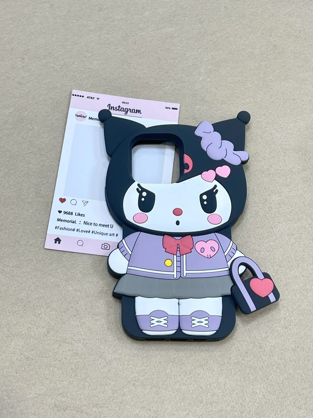 Kuromi Silicone Phone Case