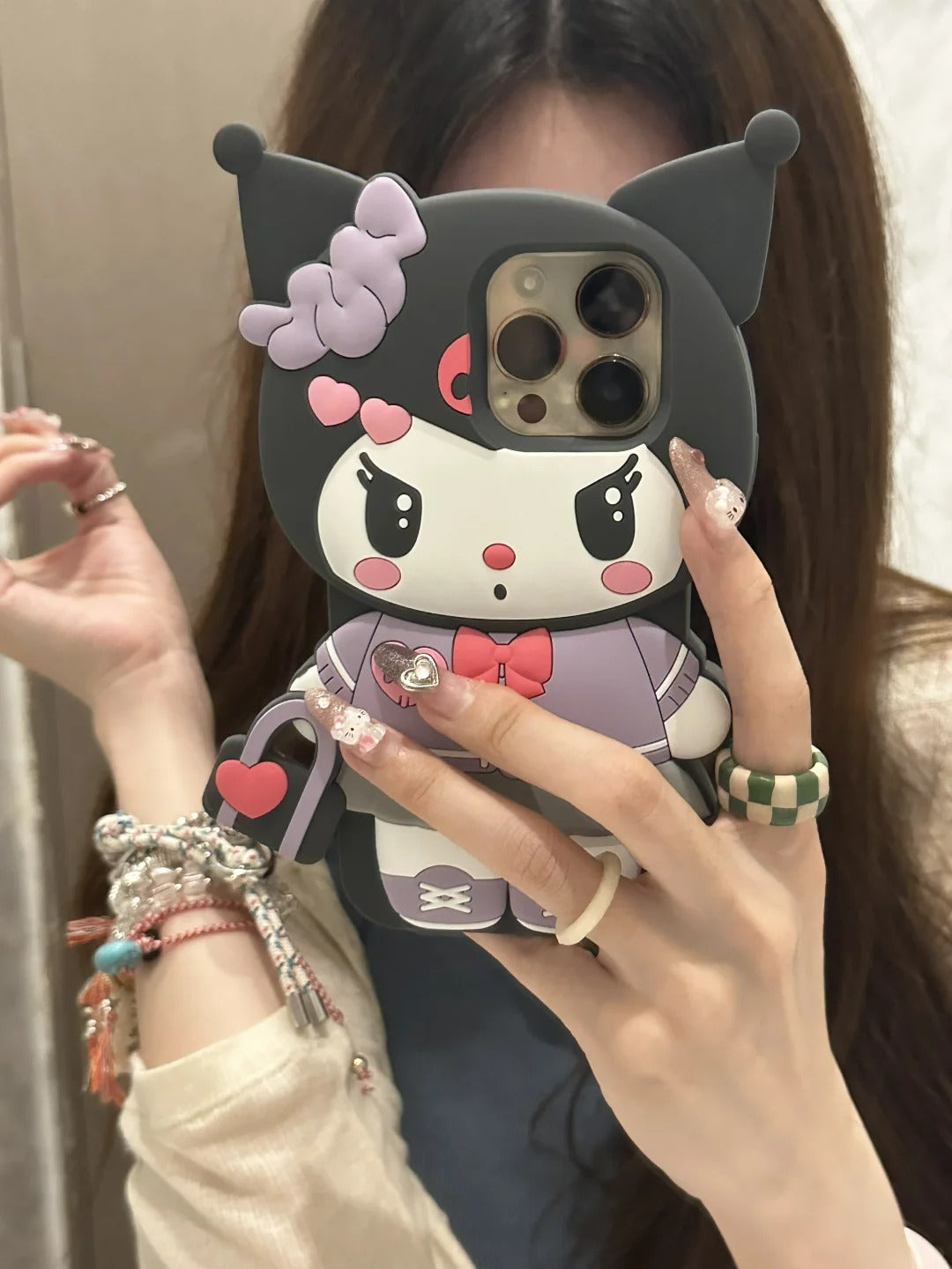 Kuromi Silicone Phone Case