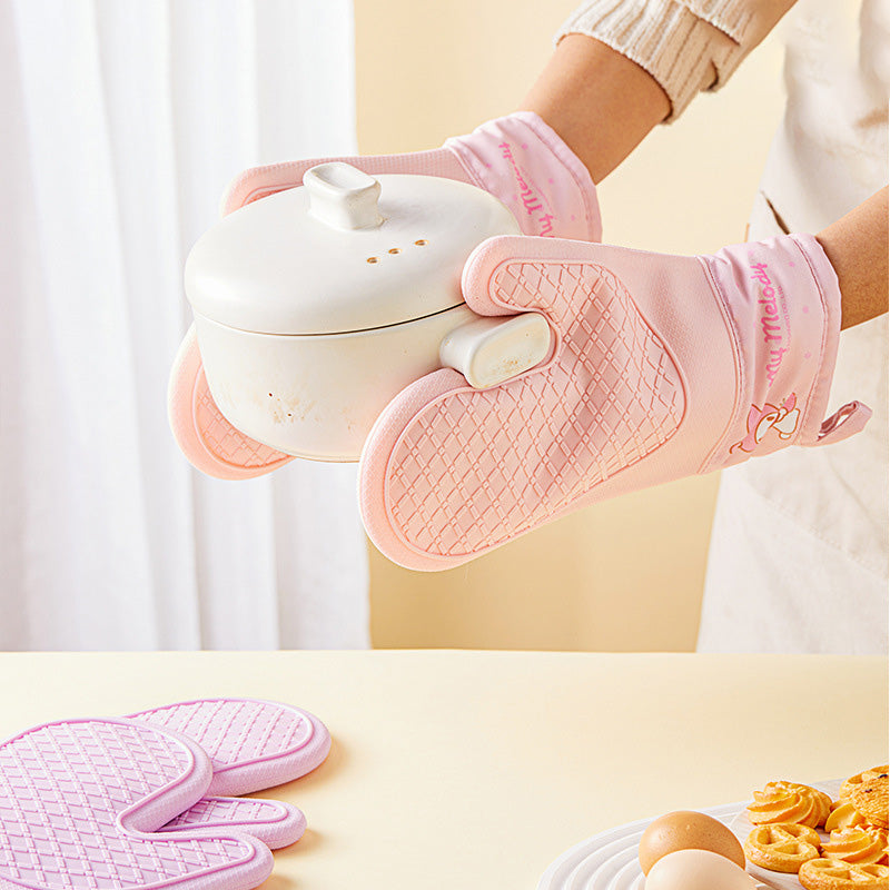 Sanrio Kitchen baking silicone anti-scald gloves