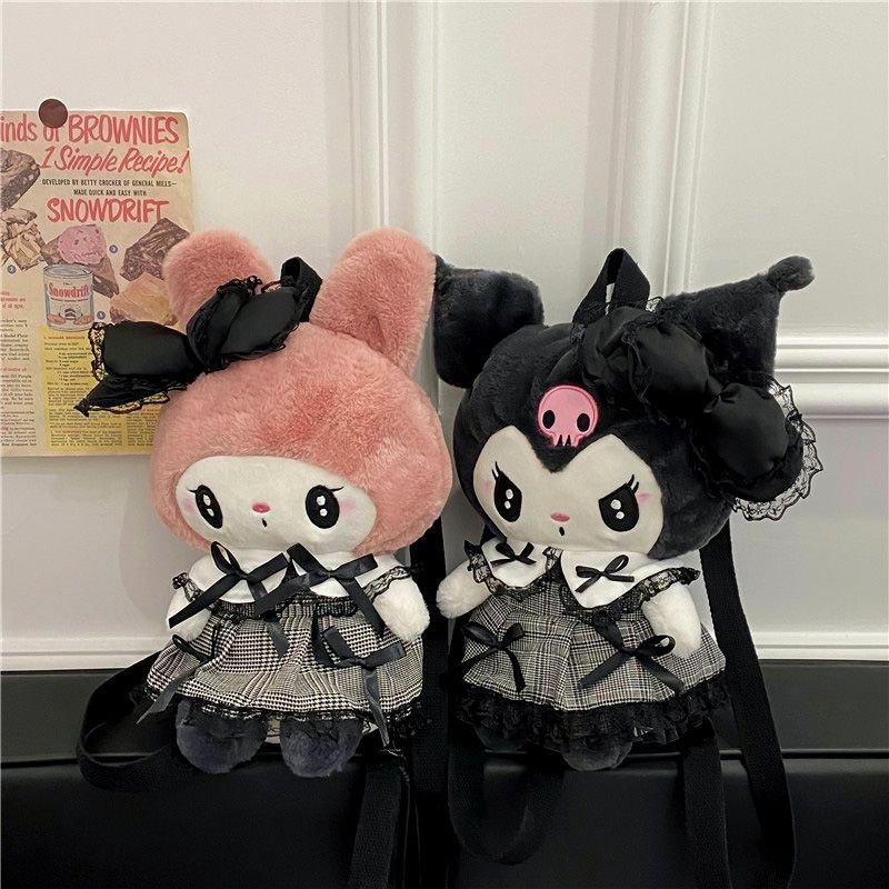 Kuromi Plush Backpack