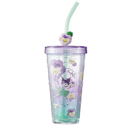 Sanrio Flower Party Series Straw Cup 420ml