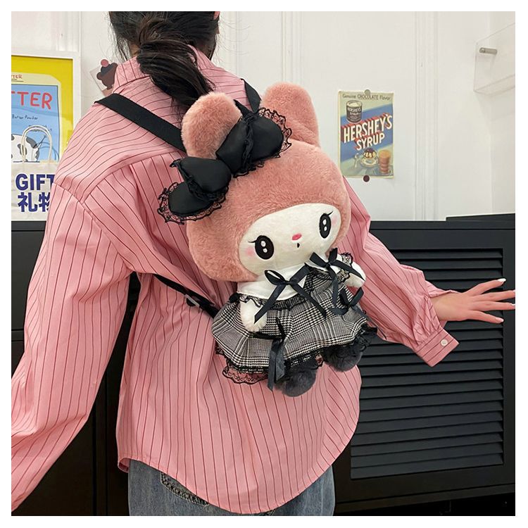 Kuromi Plush Backpack