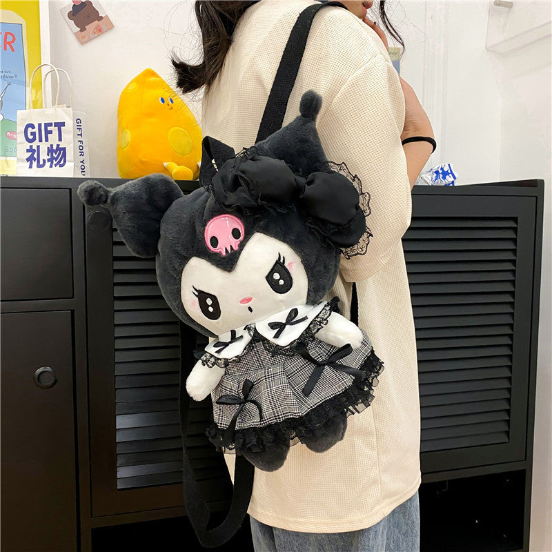 Kuromi Plush Backpack