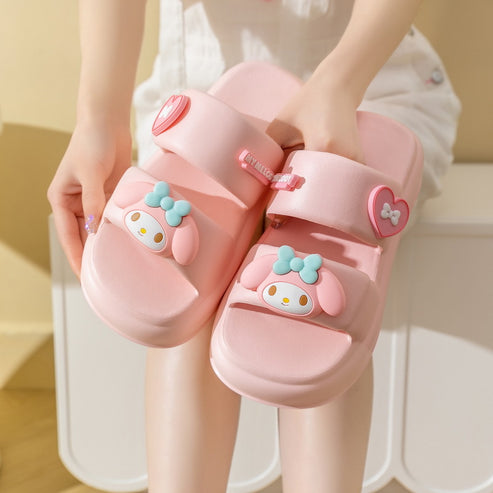 Sanrio Sandals Double Strap Waterproof EVA