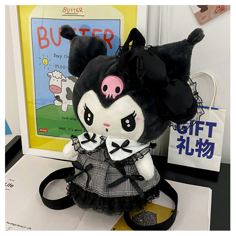 Kuromi Plush Backpack