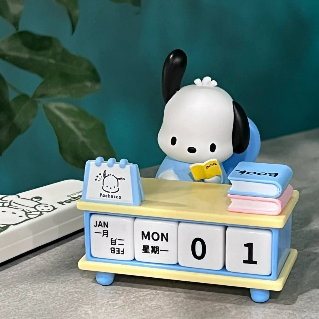 Kuromi / Pochacco Desktop Calendar